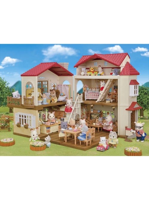 Maison éclairée et modulable - sylvanian families - 5708 - Kiabi