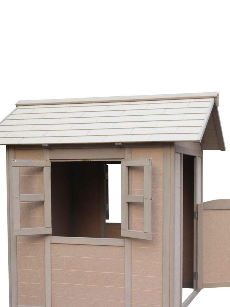 Maison enfant en bois marron Valley Green Lakeside d'AXI dès 18 mois Gris - Kiabi