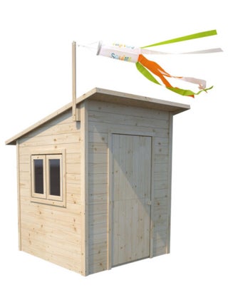 Maisonnette en bois avec toit plat pour enfants – Santa Monica
