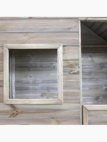 Maisonnette en bois traité pour enfantr MARINA