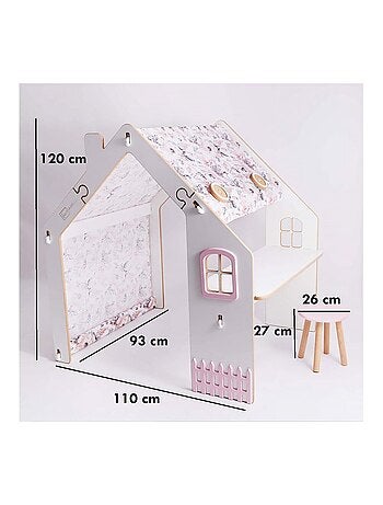Maisonnette pour enfant en bois