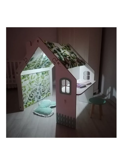 Maisonnette pour enfant en bois - Kiabi