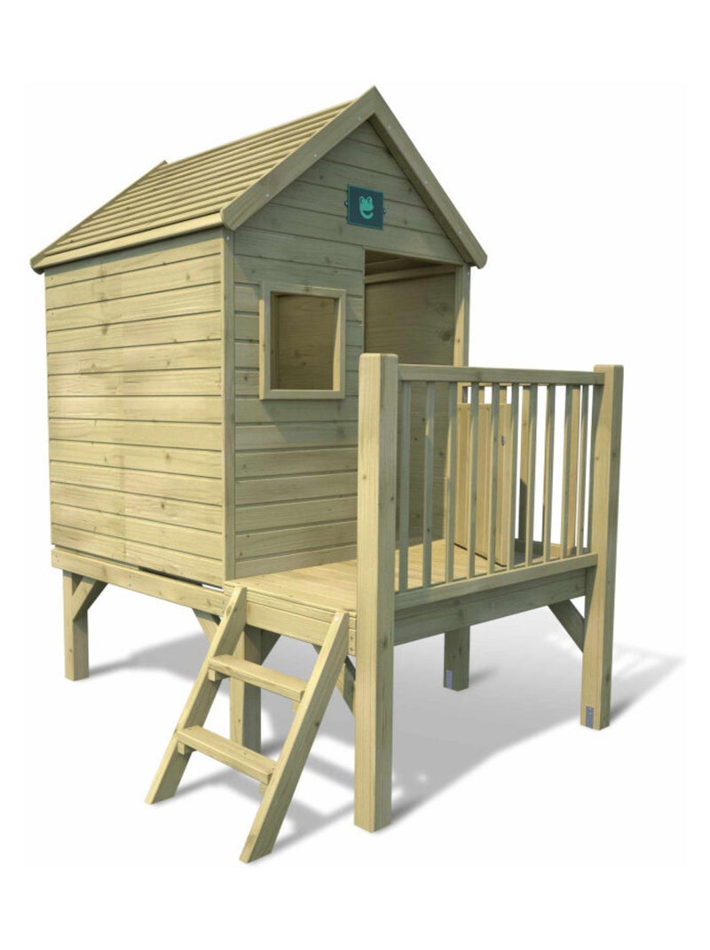 Maisonnette sur pilotis en bois traité pour enfants - Winny N/A - Kiabi