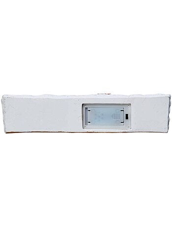 Maisons de noël lumineuses 6 led l. 24 cm à piles