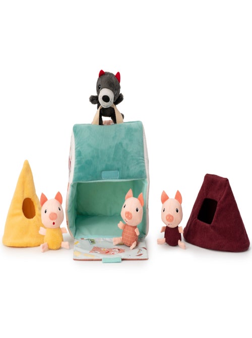 Maisons du loup et des 3 petits cochons - Kiabi