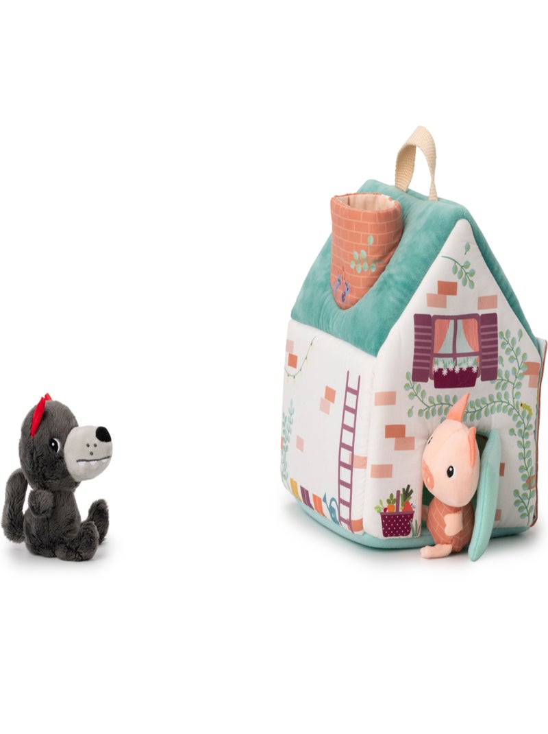 Maisons du loup et des 3 petits cochons Vert - Kiabi