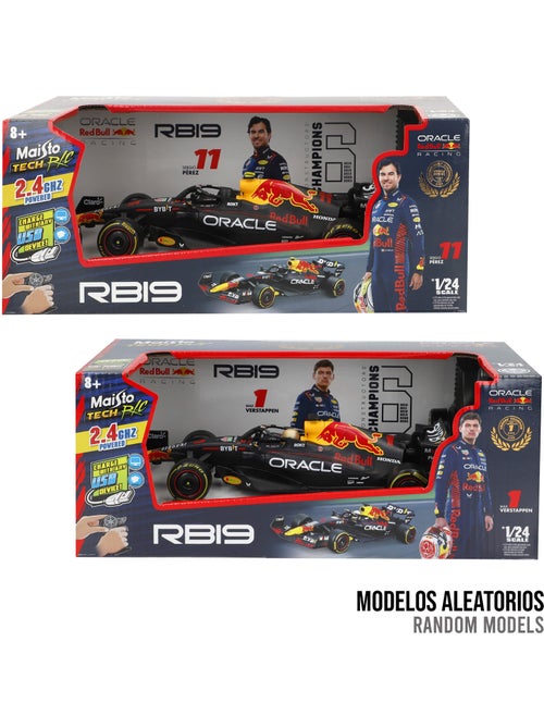 Maisto f1 remote controlled car 2023 oracle red bull racing rb19 nº1 verstappen 1:24 - Kiabi