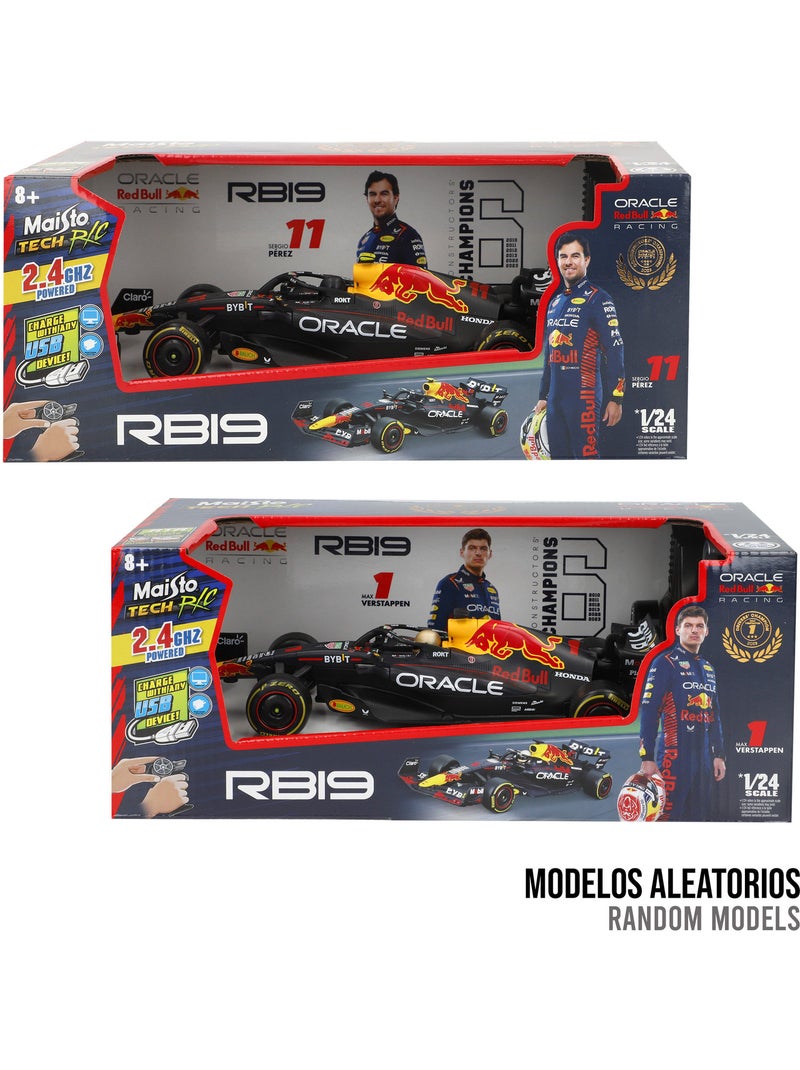 Maisto f1 remote controlled car 2023 oracle red bull racing rb19 nº1 verstappen 1:24 N/A - Kiabi