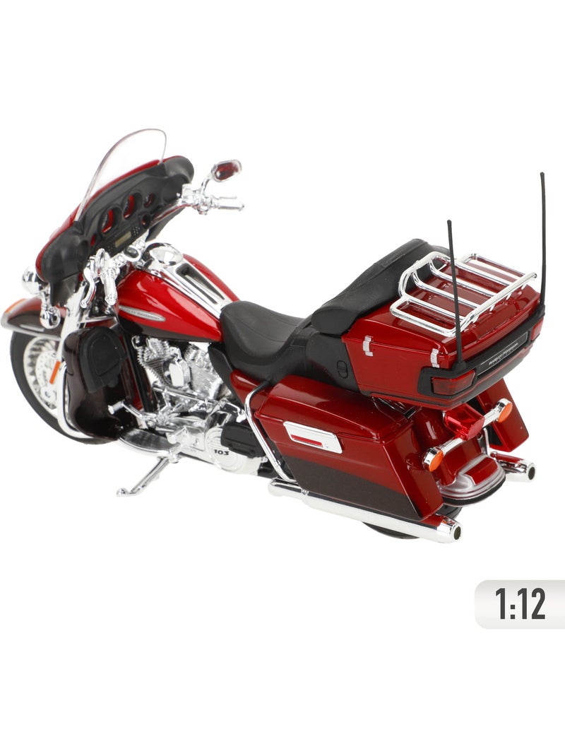 Maisto maquette harley davidson electra glide 2013 à l'échelle 1:12 N/A - Kiabi