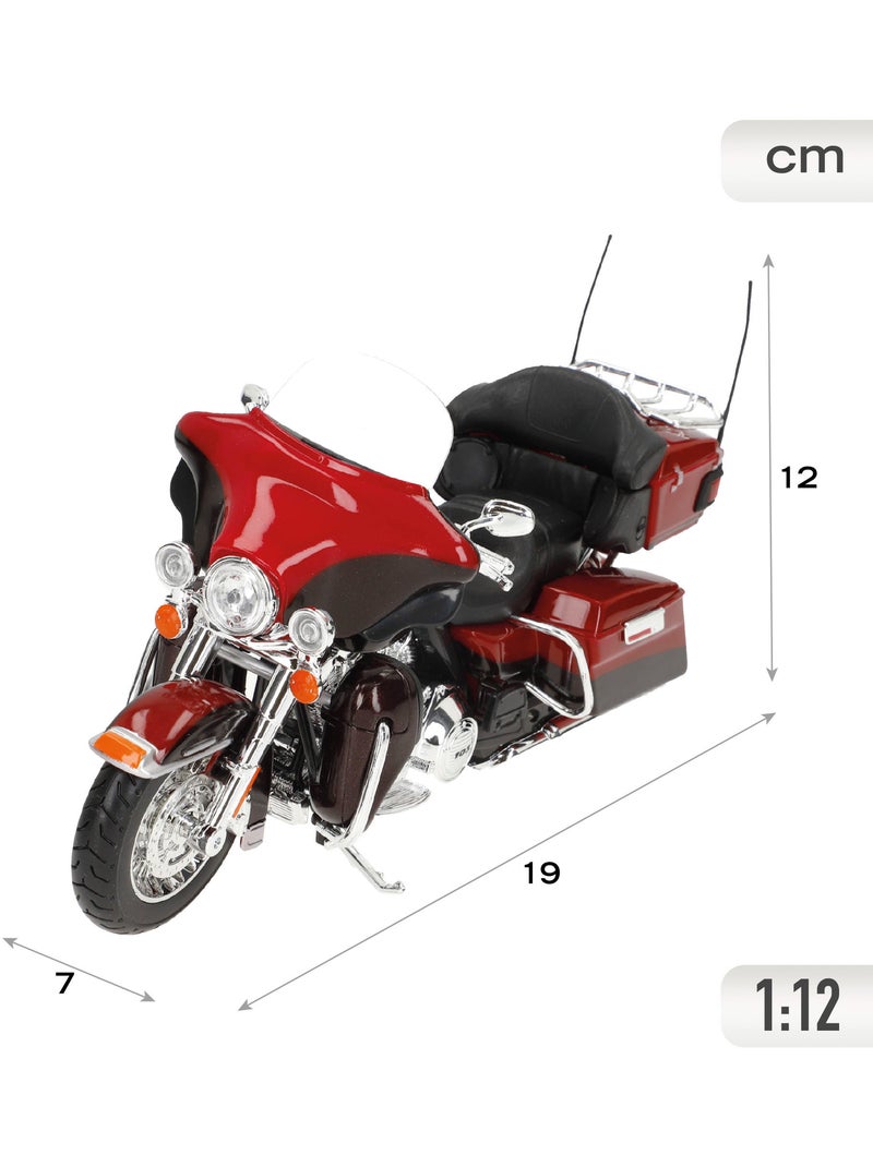 Maisto maquette harley davidson electra glide 2013 à l'échelle 1:12 N/A - Kiabi