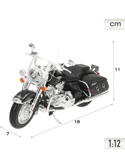 Maisto maquette harley davidson road king 2013 à l'échelle 1:12 - Kiabi
