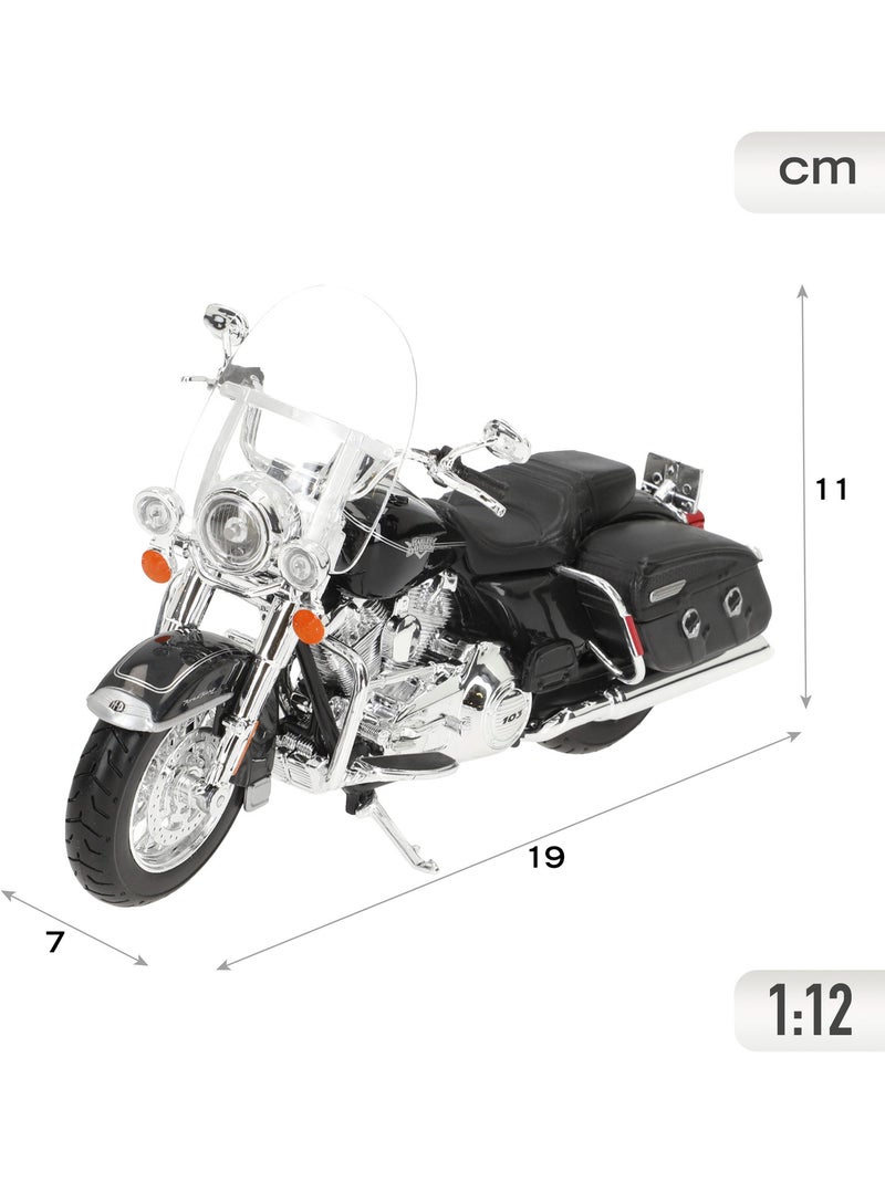 Maisto maquette harley davidson road king 2013 à l'échelle 1:12 N/A - Kiabi