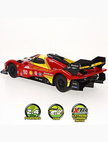 Maisto tech r/c voiture télécommandée ferrari 499p 1:24
