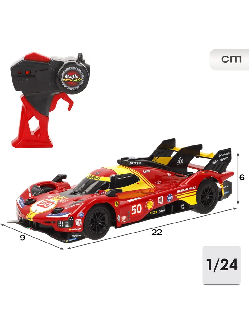 Maisto tech r/c voiture télécommandée ferrari 499p 1:24 N/A - Kiabi