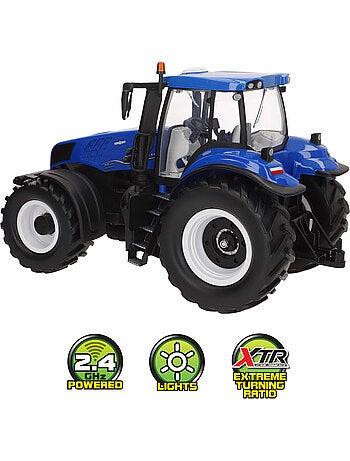 Maisto tracteur télécommandé 4x4 new holland t8.435 genesis