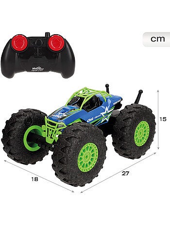 Maisto voiture télécommandée avec roues en mousse et virages à 360° rock hopper usb