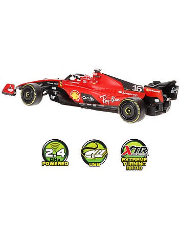 Maisto voiture télécommandée f1 2023 ferrari sf-23 leclerc 1:24