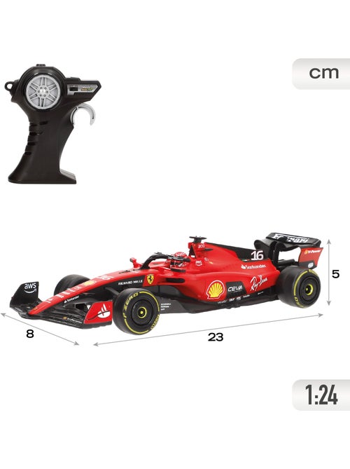 Maisto voiture télécommandée f1 2023 ferrari sf-23 leclerc 1:24 - Kiabi