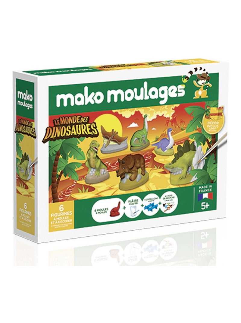 Mako moulages «Le monde des dinosaures» Vert - Kiabi