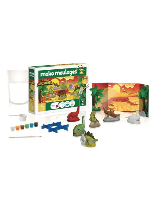 Mako moulages «Le monde des dinosaures» - Kiabi