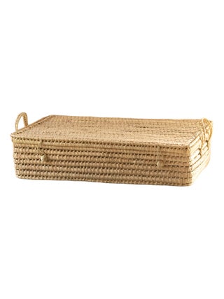 Malle plate dessous de lit