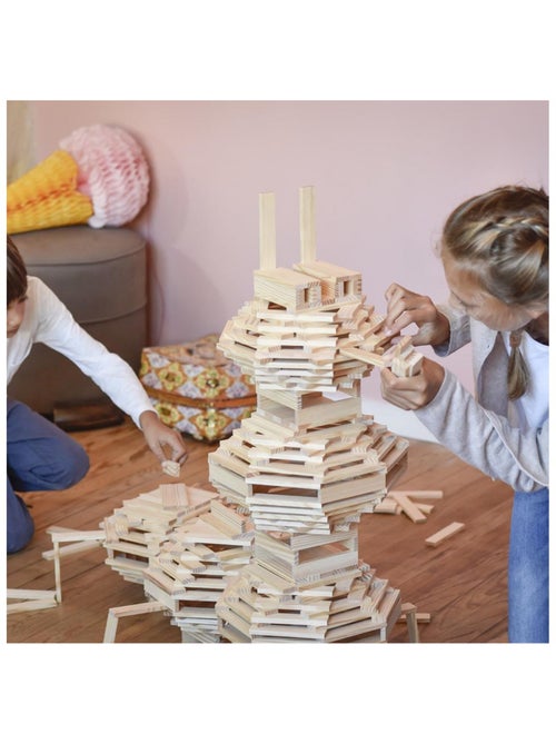 Mallette 280 planchettes Kapla - Kiabi