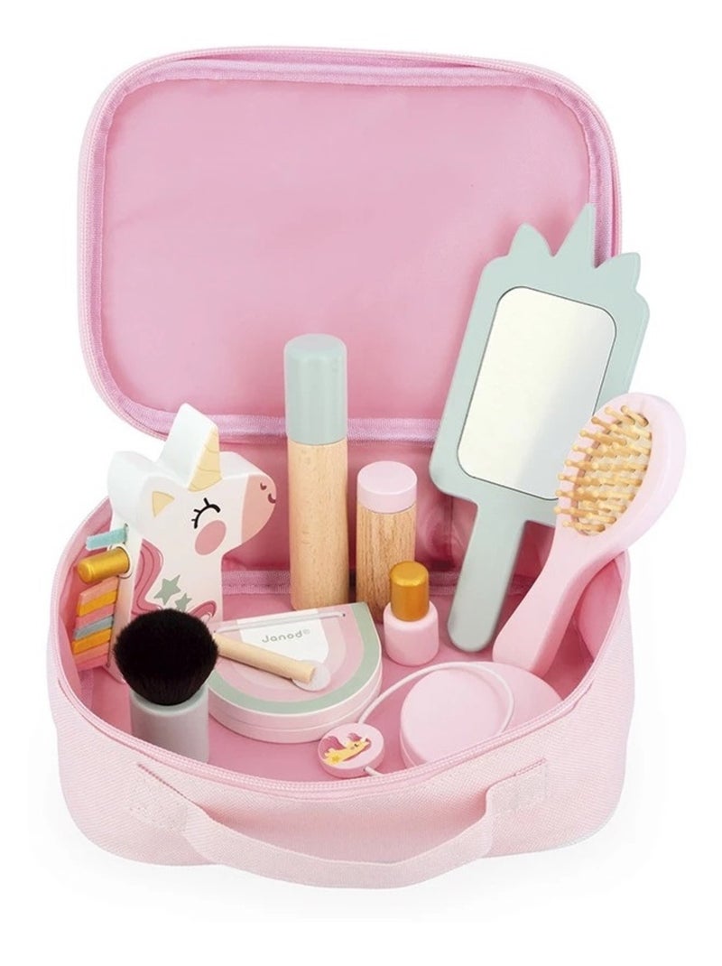 Mallette beauté Licorne Rose - Kiabi