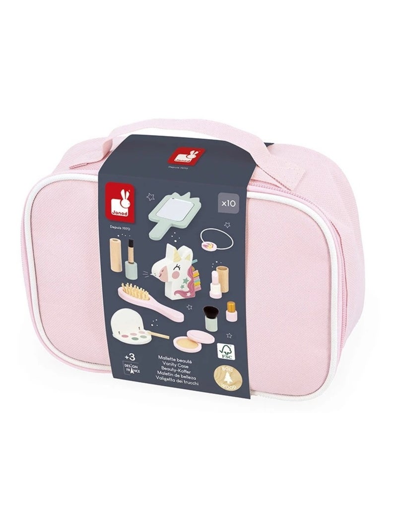 Mallette beauté Licorne Rose - Kiabi