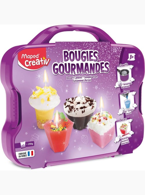 Mallette Bougies Gourmandes - Joustra - Kiabi