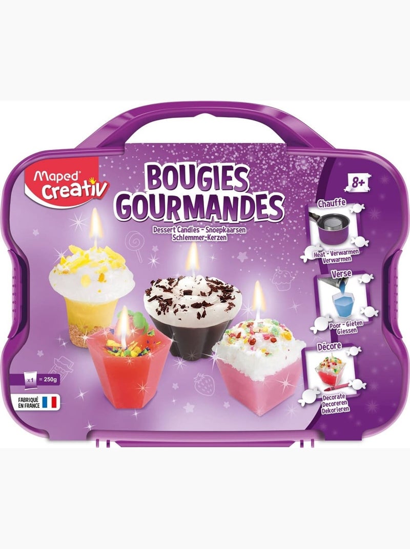 Mallette Bougies Gourmandes - Joustra N/A - Kiabi