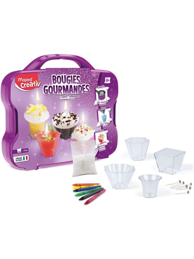 Mallette Bougies Gourmandes - Joustra N/A - Kiabi