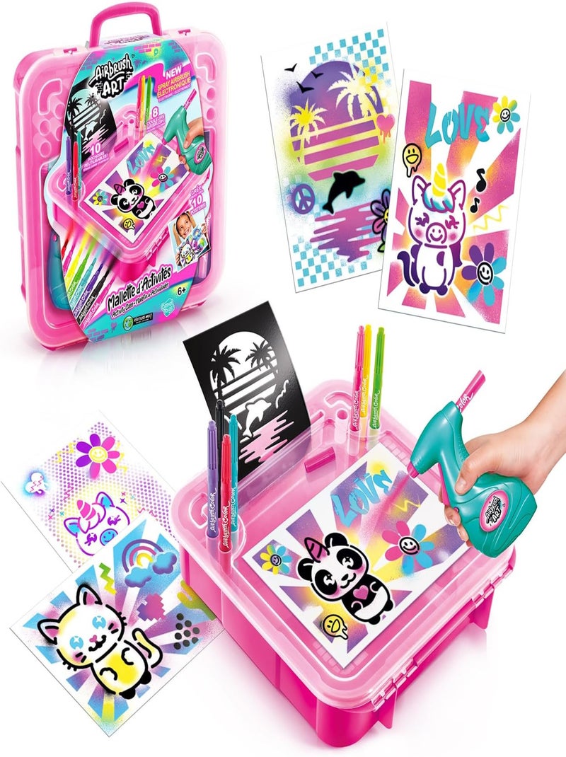 Mallette D'activités Airbrush Art - Canal Toys Multicolore - Kiabi