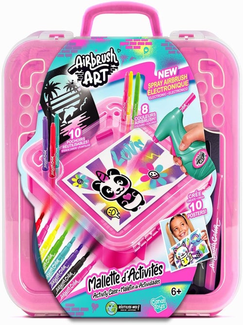 Mallette D'activités Airbrush Art - Canal Toys - Kiabi