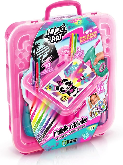 Mallette D'activités Airbrush Art - Canal Toys - Kiabi