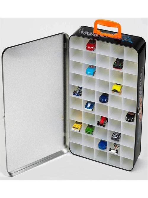 Mallette de collection hot wheels en métal pour 50 voitures - Kiabi