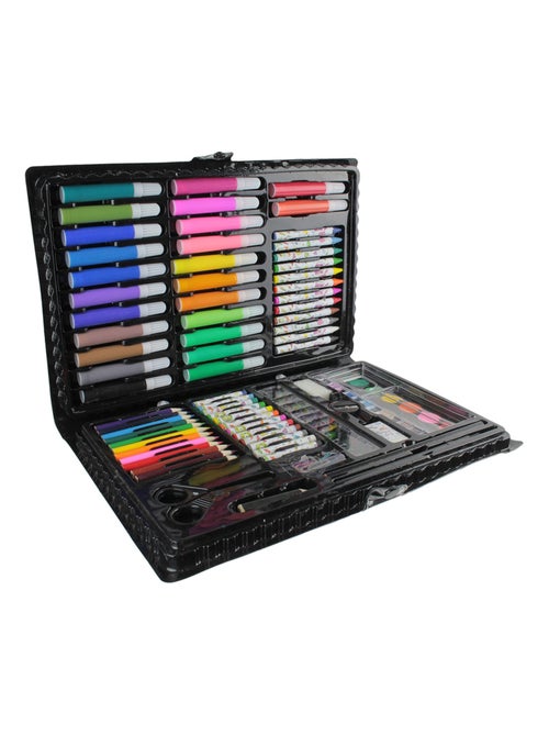 Mallette de coloriage Arc en ciel - 86 Accessoires - Kiabi