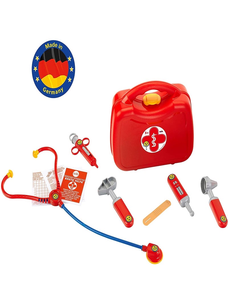 Mallette de docteur avec accessoires petit modèle Rouge - Kiabi