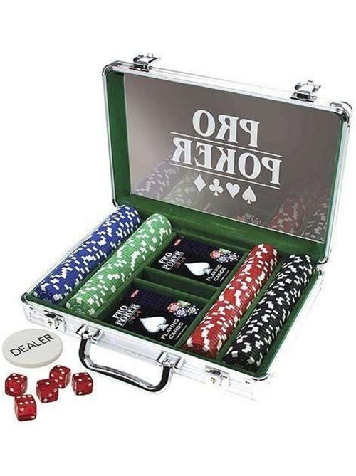 Mallette de poker ProPoker 200 jetons - TACTIC - 11,5g - Mixte - A partir de 11 ans - Kiabi