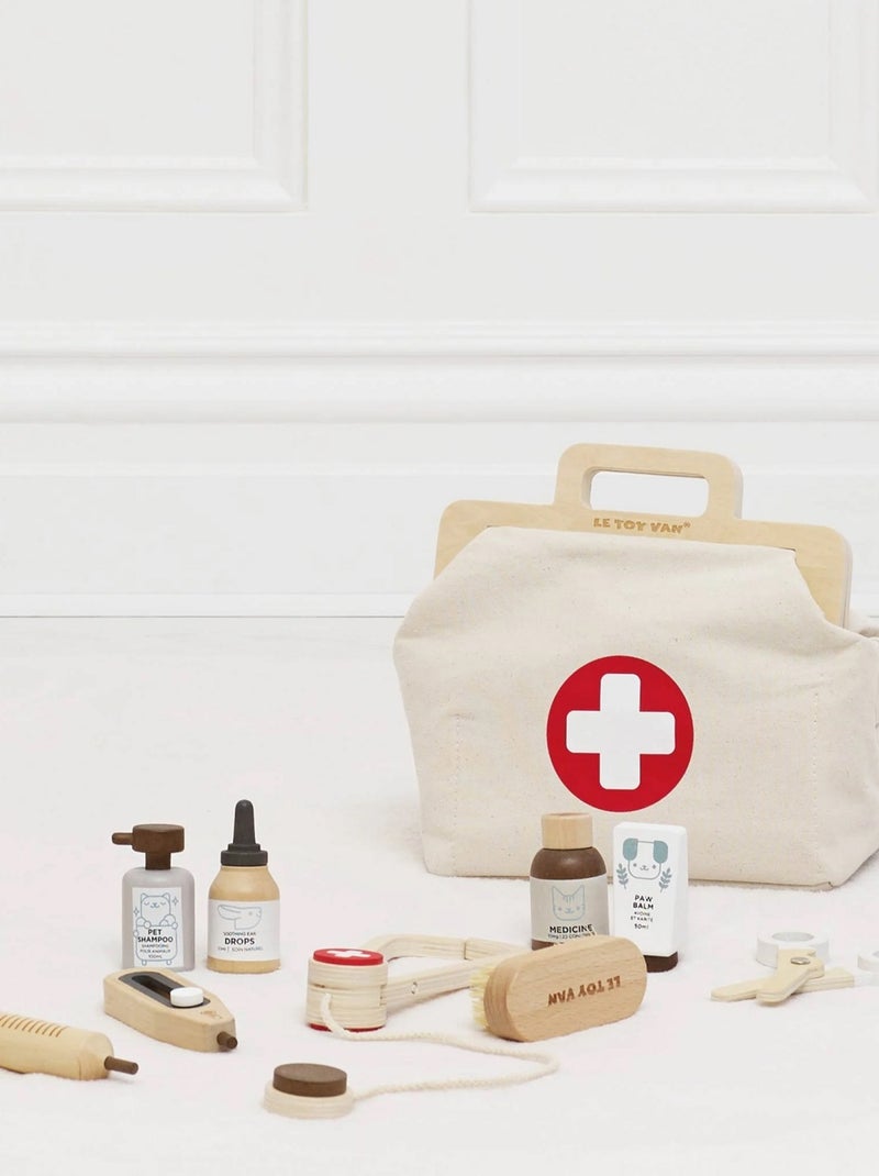 Mallette de vétérinaire et ses accessoires Beige - Kiabi