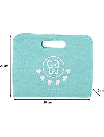 Mallette dentiste bois enfant sacoche machoire jouet imitation mamabrum