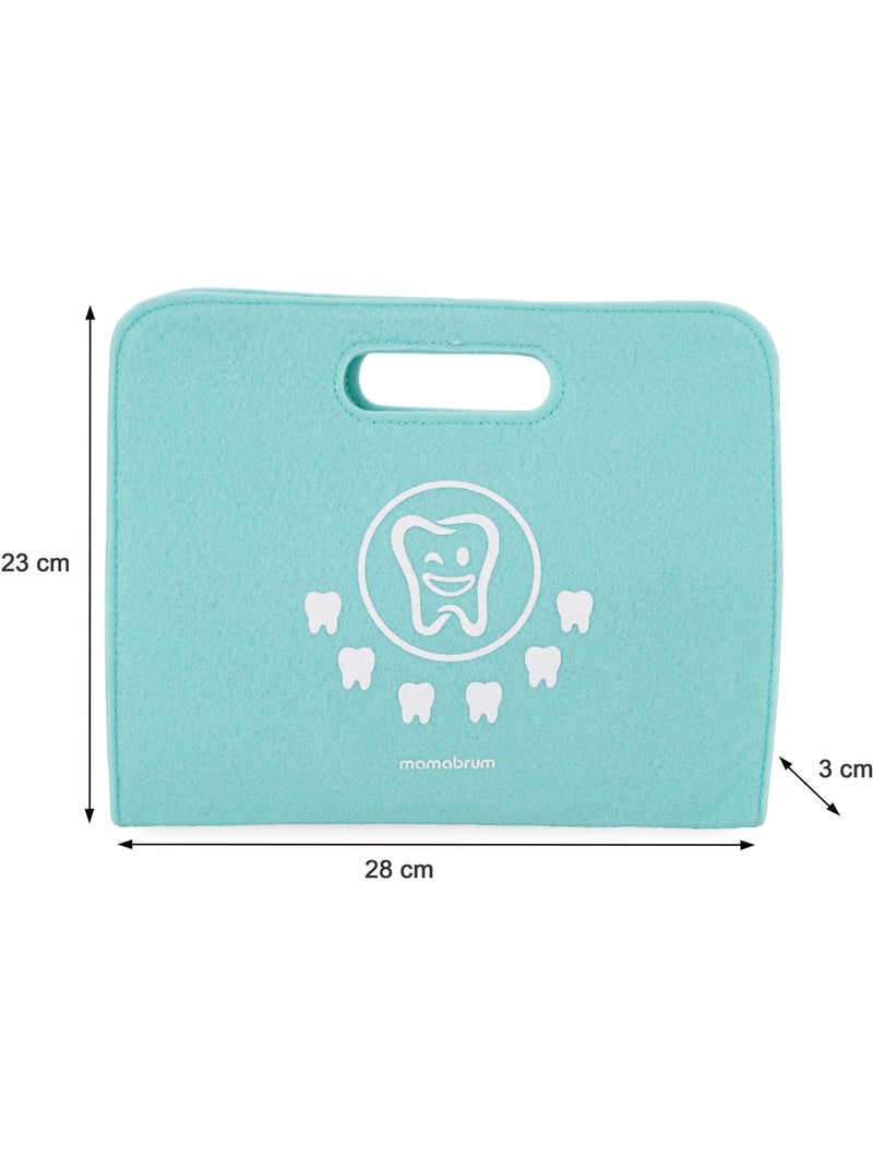 Mallette dentiste bois enfant sacoche machoire jouet imitation mamabrum N/A - Kiabi