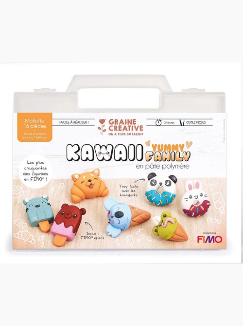 Mallette Fimo Yummy Family - Graine Creative - Kiabi