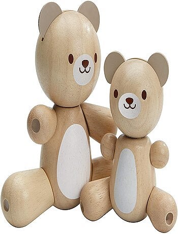 Maman et Bébé Ours articulés