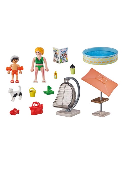Maman et Enfant avec Fauteuil Suspendu - Kiabi
