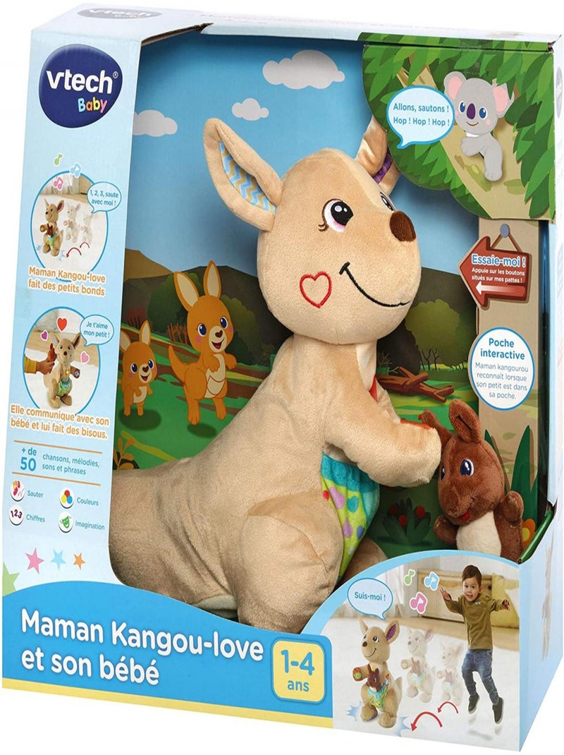 Maman Kangou-love Et Son Bébé - Vtech Multicolore - Kiabi