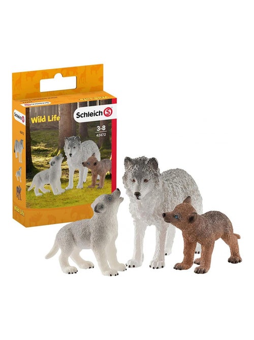 Maman loup avec louveteaux - Kiabi