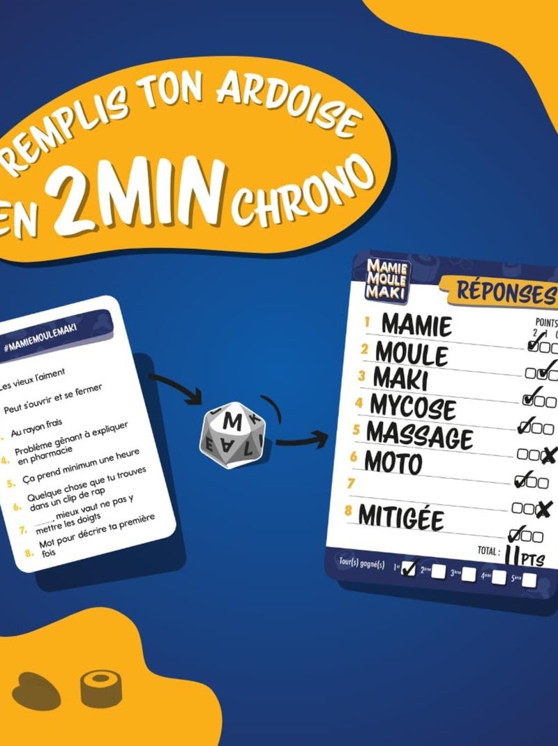 Mamie moule maki Bleu - Kiabi