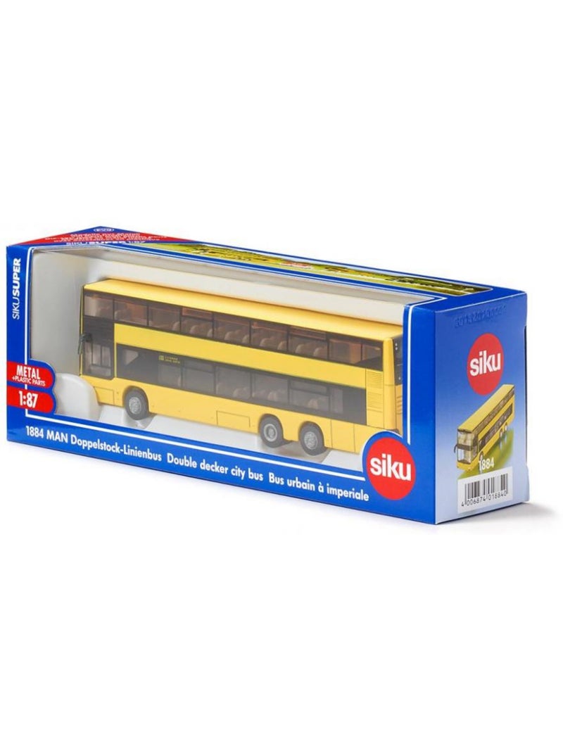 Man bus urbain à impériale Jaune - Kiabi