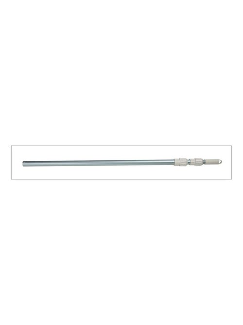 Manche télescopique en aluminium à accessoires 2,79 m - Kiabi