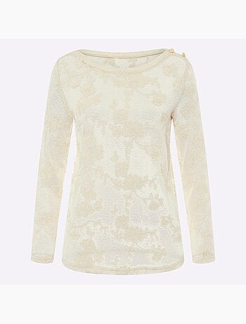 Manches Longues Tout En Dentelle - Taille Standard - helline